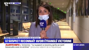 Kelly Monteiro (avocate de la famille de Victorine): "Ce qu'on attend du mis en examen, ce sont des déclarations plus cohérentes"