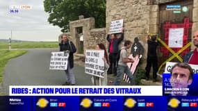 Affaire du Père Ribes: des victimes demandent le retrait des vitraux de la chapelle de Givors