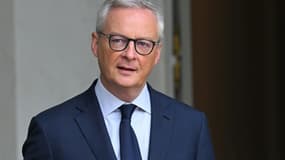 Le ministre de l'Economie Bruno Le Maire, à l'Elysée le 4 octobre 2023