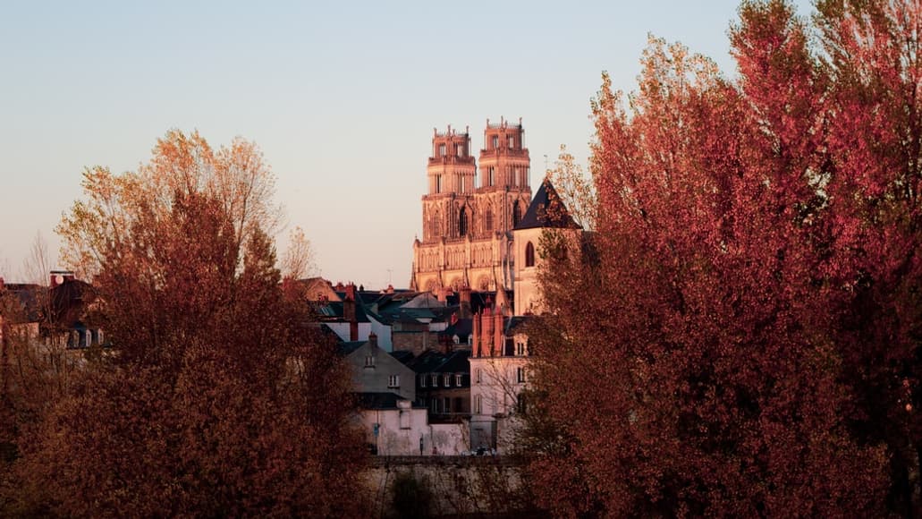 Vue d'Orléans. Vue d'Orléans.