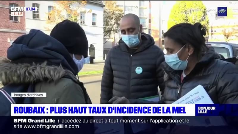 Covid-19: la ville de Roubaix affiche le plus haut taux d'incidence de la Métropole européenne de Lille