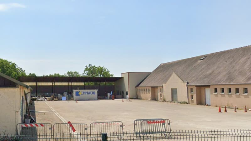 Le bâtiment de la communauté Emmaüs de Pontigny, dans l'Yonne