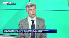 Marc-Noël Fauvel (Skills4All) : Skills4All prapare en digital learning à des certifications internationales dans les métiers de l'information - 13/03
