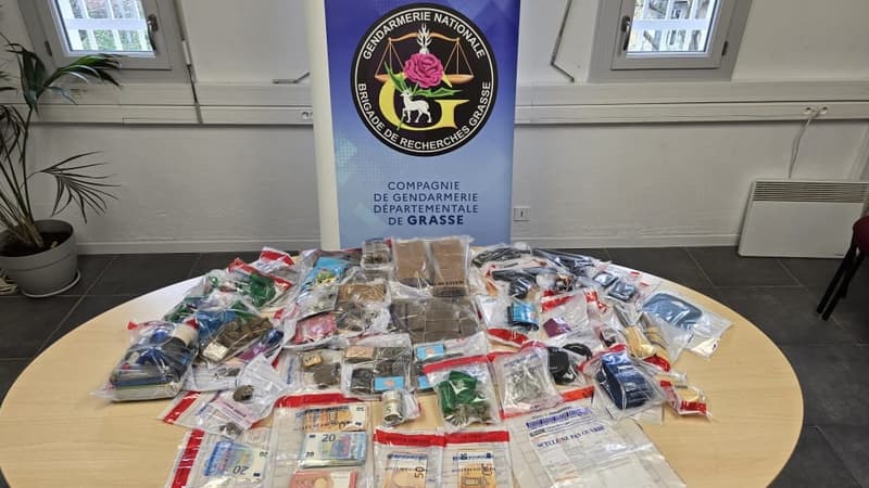 Un réseau de trafic de drogue de type "Uber-Shit" démantelé sur la Cöte d'Azur en mars 2025.