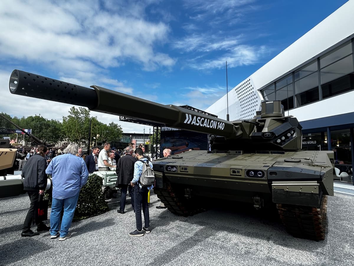 Avec le canon Ascalon, le char Leclerc retrouve une nouvelle jeunesse