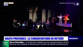 Le conservatoire des Alpes-de-Haute-Provence remonte sur scène 