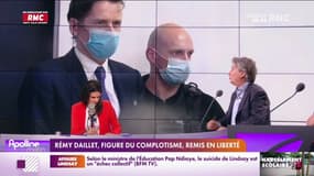 Portrait de Rémy Daillet, figure du complotisme a été remis en liberté