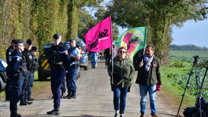 Deux-Sèvres: un leader de la contestation anti-bassines poursuivi, une manifestation interdite