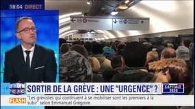 Emmanuel Grégoire: "Les grévistes qui continuent à se mobiliser sont les premiers à subir la grève"
