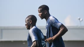 N'Golo Kanté et Paul Pogba