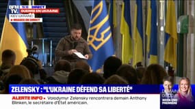 Volodymyr Zelensky: "Si nous tombons, vous serez les prochains"