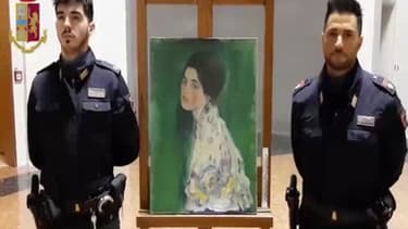 Le tableau retrouvé après un vol il y a 20 ans