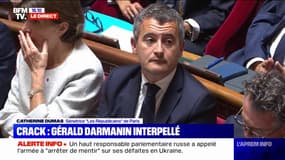 "À Paris, le plan crack est un échec": Gérald Darmanin interpellé par une sénatrice après l'évacuation du square Forceval