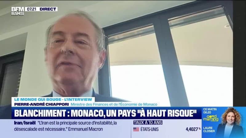 Pierre-André Chiappori, ministre de l'Économie de Monaco, est l'invité de good morning business