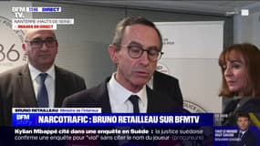 Bruno Retailleau souhaite que la lutte contre le narcotrafic "soit envisagée comme une cause nationale"