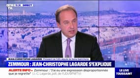 Propos violents contre Éric Zemmour: Jean-Christophe Lagarde voulait dénoncer son "imposture"
