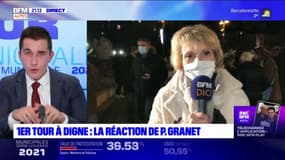 Élections municipales à Digne-les-Bains: Patricia Granet-Brunello, arrivée en tête du scrutin, se dit "satisfaite" 