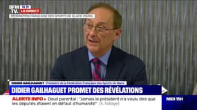 Patinage: selon Didier Gailhaguet, la ministre des Sports est "drapée dans des certitudes et une médiatisation en folie"