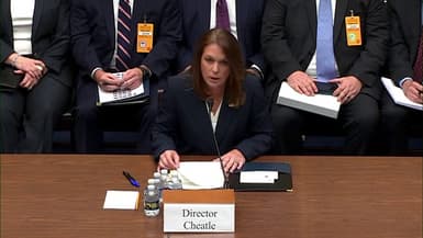 La directrice du Secret Service Kimberly Cheatle au Congrès le 22 juillet 2024