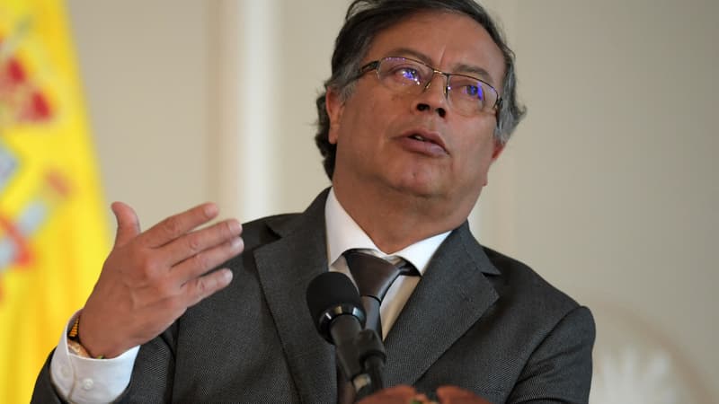 Gustavo Pedro, président colombien, le 28 août 2022 à Bogota.
