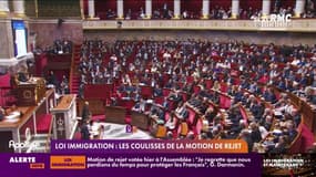 Loi immigration : les coulisses de la motion de rejet