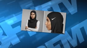 Nike lancera un voile islamique destinées aux femmes athlètes en 2018. 