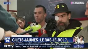 Le gilet jaune Jérôme Rodrigues assure avoir reçu une balle LBD dans l'oeil