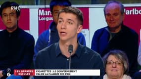 Augmentation du prix des cigarettes : "Je ne peux pas m'empêcher de me dire, qu'on transforme ce monde, en un monde horrible !" @MaximeLledo #GGRMC 