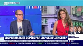 Les ventes en pharmacie dopées par les "skinfluencers".