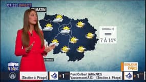 Météo: un temps nuageux ce mercredi en Ile-de-France