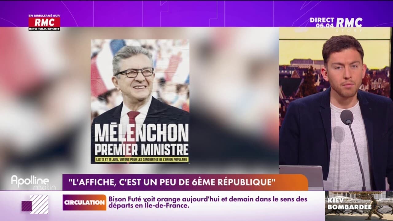 Jean-luc Mélenchon Répond Aux Critiques Sur Son Affiche De Campagne