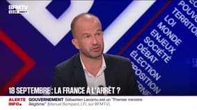 18 septembre: Manuel Bompard (LFI) appelle à la mobilisation sinon "la chute de François Bayrou ne se traduira pas par un changement de politique"