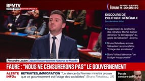 Gouvernement Lecornu: "Tous ceux qui décident de ne pas censurer ce gouvernement vont se rendre complices d'un budget catastrophique", clame Alexandre Loubet, député RN de Moselle