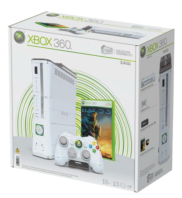 La Xbox 360 en Mega Block