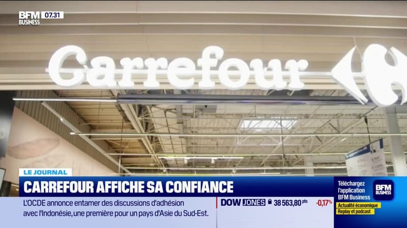 Carrefour affiche sa confiance