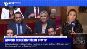 Aurore Bergé: "Vous avez cette image très embarrassante pour eux de voir l'extrême-droite et l'extrême-gauche s'applaudir mutuellement"