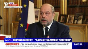 Éric Dupond-Moretti: "Le procureur général près la Cour de cassation peut former un pourvoi et il choisira en toute indépendance"
