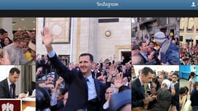 Après Twitter et Facebook, Bachar el-Assad débarque sur Instagram.