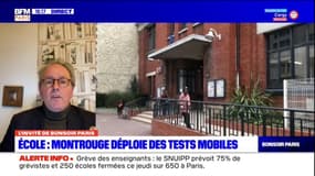 Covid-19: Étienne Lengereau, maire de Montrouge, explique le déploiement des tests mobiles dans les écoles de sa commune