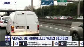 Bientôt des voies dédiées aux taxis et aux bus sur l'A12 et l'A3