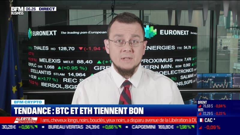 BFM Crypto: BTC et ETH tiennent bon - 08/06