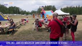 GENS DICI : Sous les mélèzes de Saint-Léger, la montagne se dévoile