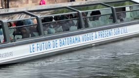 Le premier bateau 100% électrique du Batorama a été baptisé "Strasbourg". 