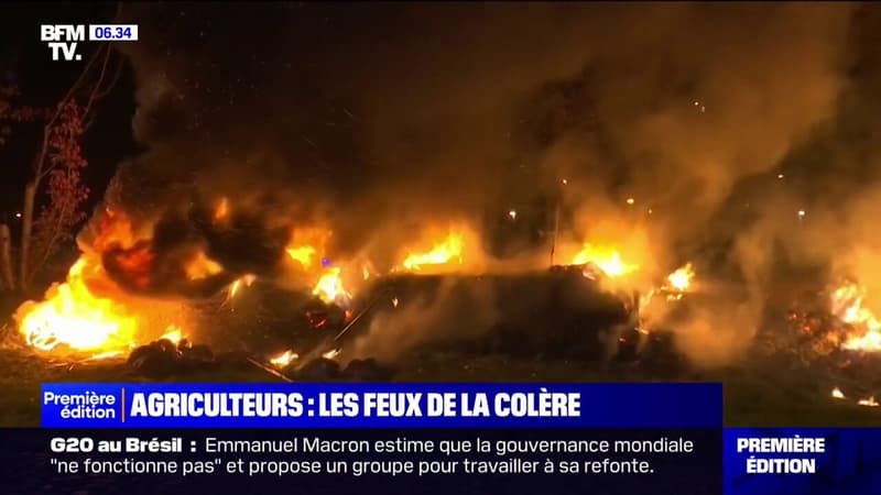 La colère agricole s'intensifie avec des mobilisations dans toute la France