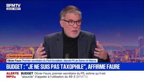 Élections municipales: "Il n'y a aucune volonté de la part de LFI de faire autre chose que d'essayer de faire tomber des maires socialistes ou écologistes", déclare Olivier Faure (PS)