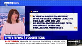 Peut-on organiser un baptême avec plus de 10 personnes ? BFMTV répond à vos questions