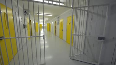Cellules de la prison de Réau, en Seine-et-Marne.