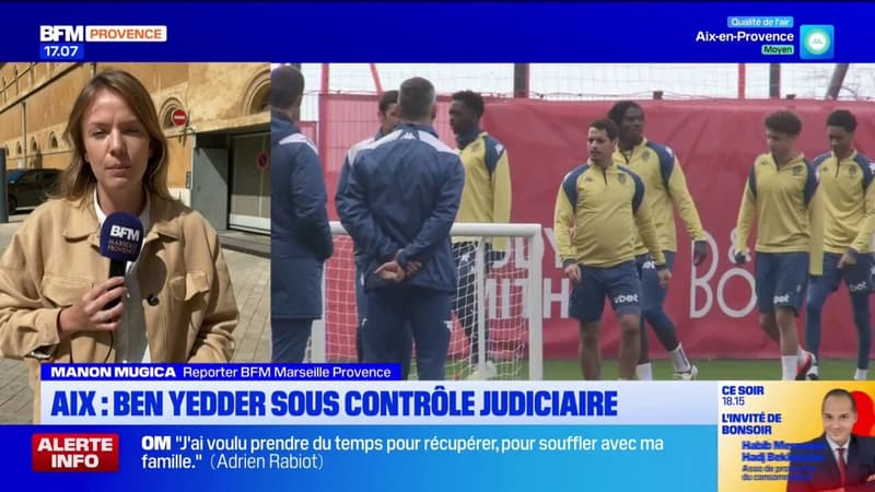 Aix-en-Provence: Wissam Ben Yedder placé sous contrôle judiciaire