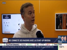 Mathieu Vandermolen (Groupe BIC): BIC connecte ses rasoirs avec la start-up Invoxia - 09/01