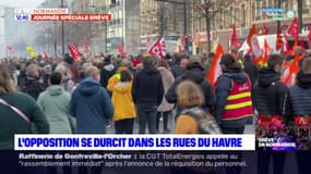 Grève du 23 mars: plus de 50.000 manifestants au Havre selon les syndicats